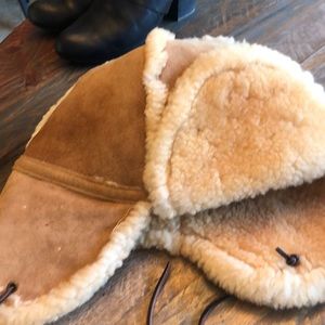 Sheep skin hat